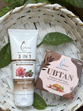 Ubtan Soap + Facewash Combo