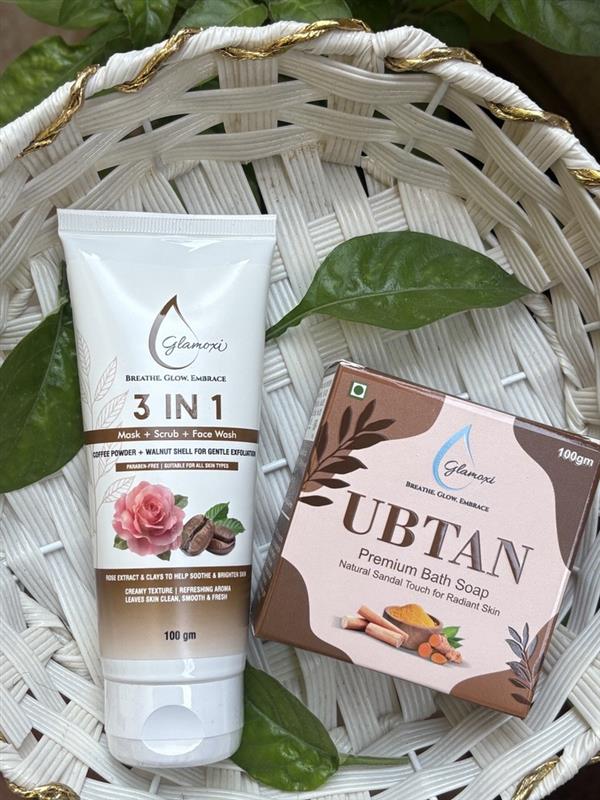 Ubtan Soap + Facewash Combo